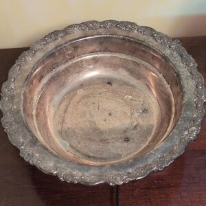 Oneida Silver Plated Vintage Chafing Bowl Warmer